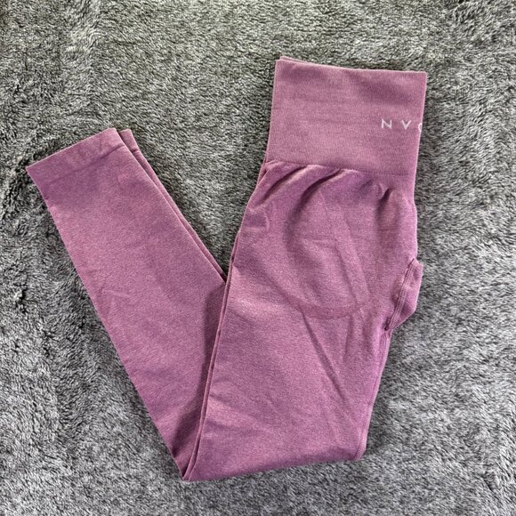 NVGTN Contour Seamless Leggings Sz XS Pastel Pink - Picture 1 of 9